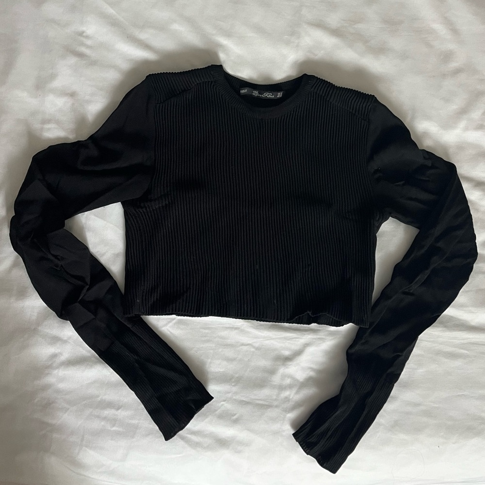 Zara ribbed crop top